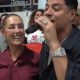 Eduin Caz le canta ‘Ya supérame’ a Claudia Sheinbaum tras evento de Morena en Ensenada
