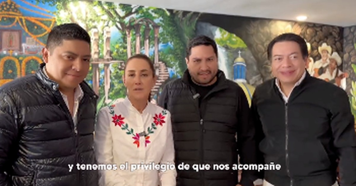 Julión Álvarez acompaña a Claudia Sheinbaum en visita a San Luis Potosí: “Es de lo mejor en banda”