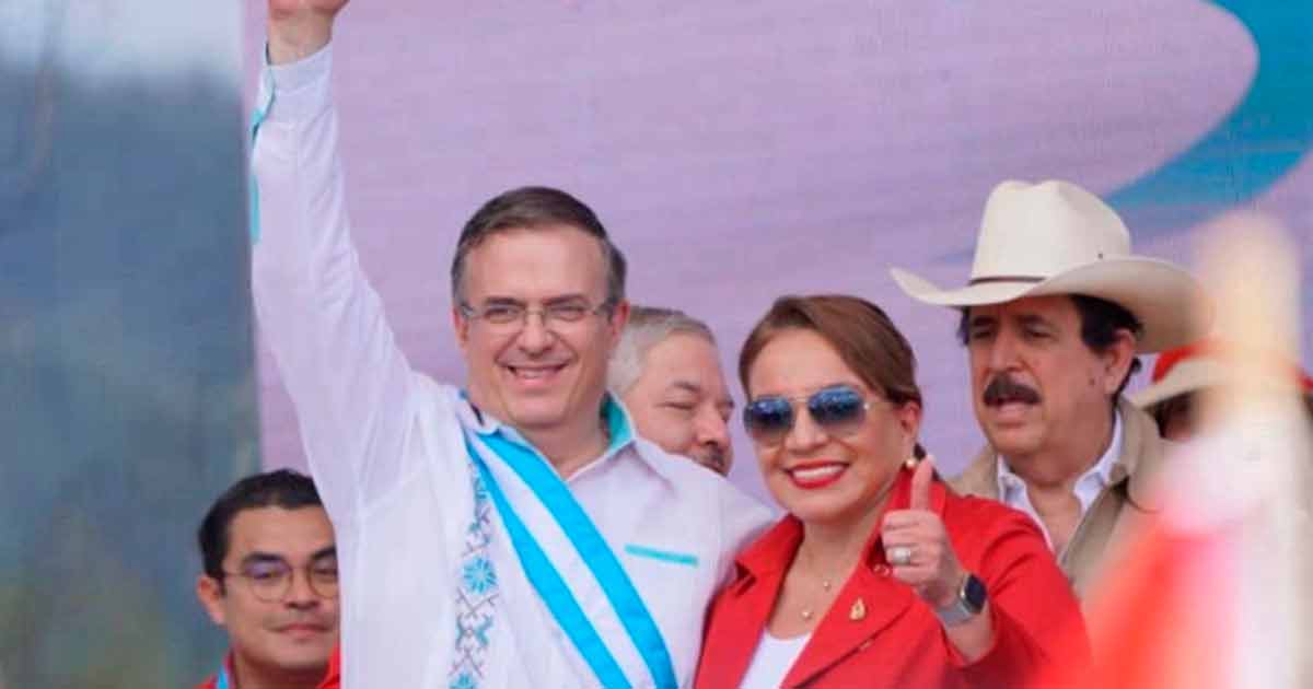 Gobierno de Honduras reconoce a Marcelo Ebrard